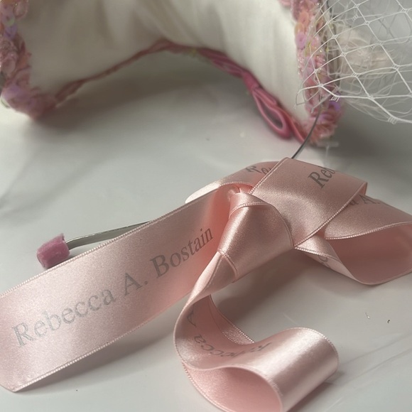 FASCINATOR BIRDCAGE VEIL “MARIE ANTOINETTE” #1036 CUSTOM MADE main image 8